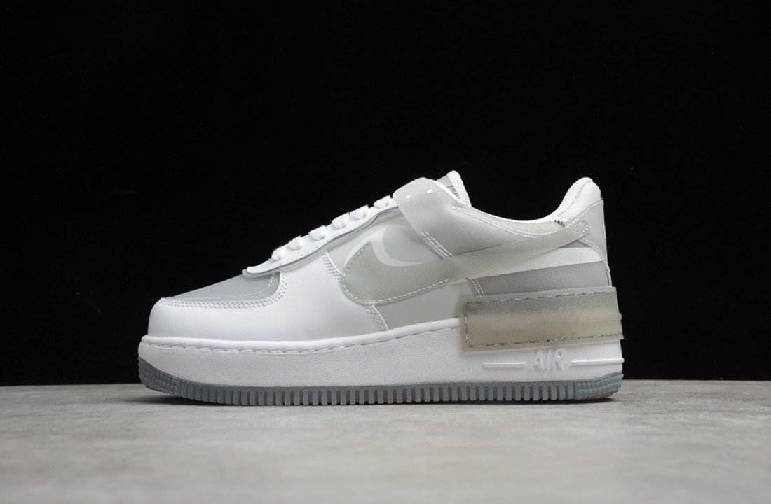 nike air force 1 shadow particle grey