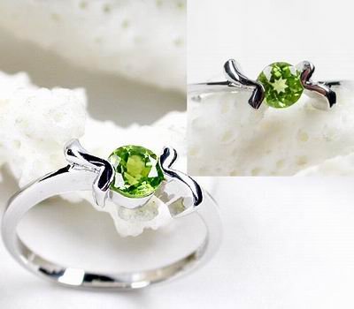 Charming 925 Sterling Silver Lovers' Rings With Natural Cyan Diamond