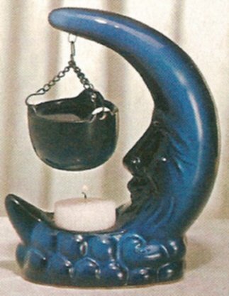 Man in the Moon Oil Warmer