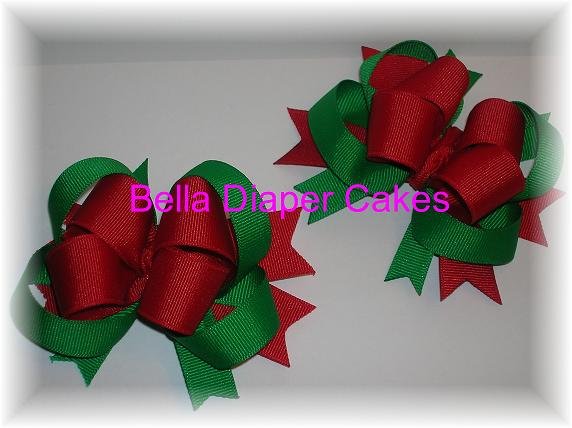 4 Layer Christmas Bow