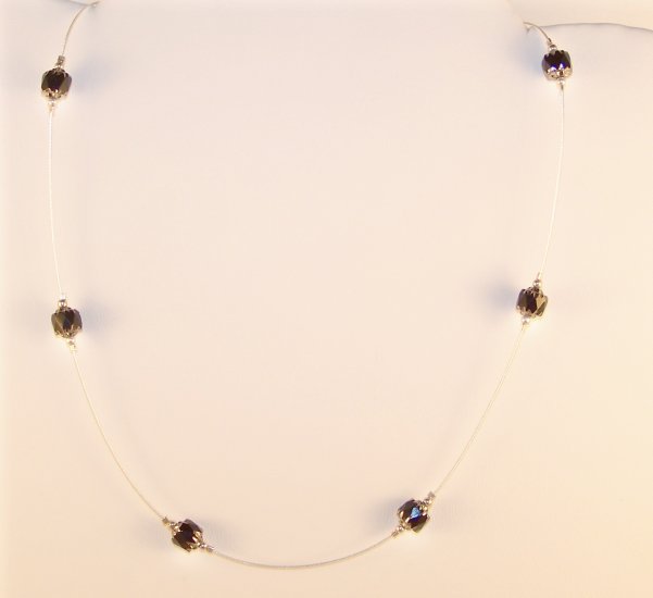 Czech Fire polished Cathedral choker