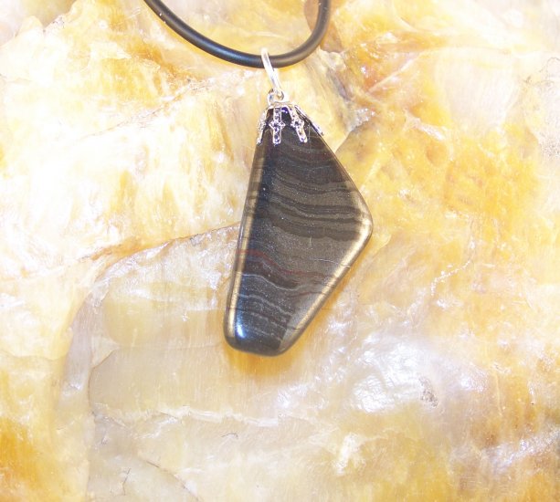 Black Banded Pendant