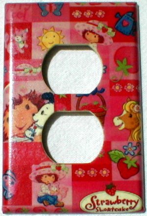 Strawberry Shortcake and Friends Collage Outlet Cover