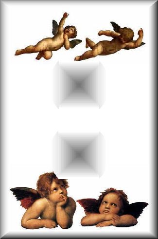 Classic Angels Cherubs Regular Outlet Cover