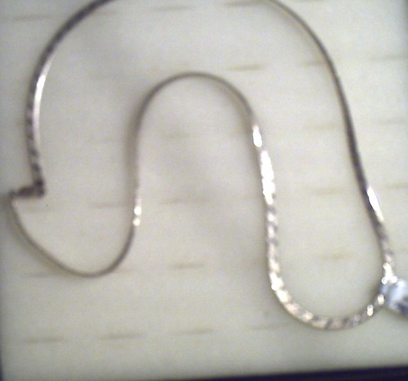 24" sterling Italy Necklass 40.00