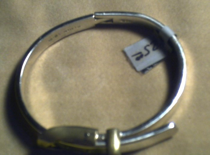 6-7" adjustable Mexico silver Bracelet $25.00