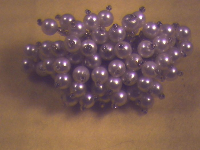 Bead Hair Barrette 020
