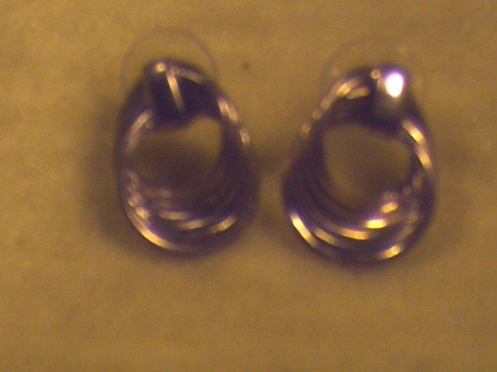 Gold Pierced Earrings (014)