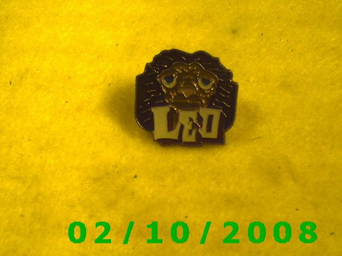 Leo the Lion Hat Pin