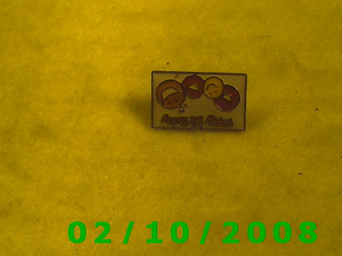 Happy Birthday signed KACO Hat Pin