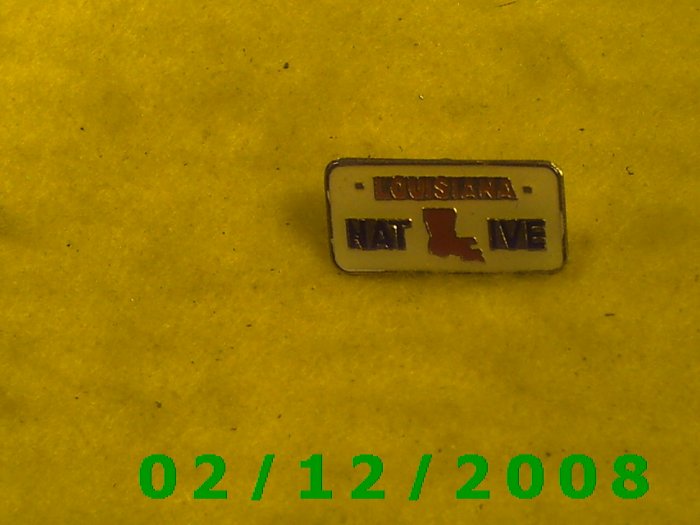 Louisiana NativeHat Pin