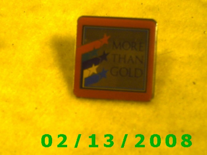 More Than Gold Hat Pin