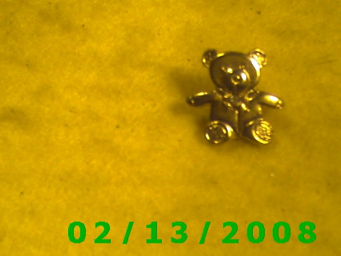 Teddy Bear Hat Pin