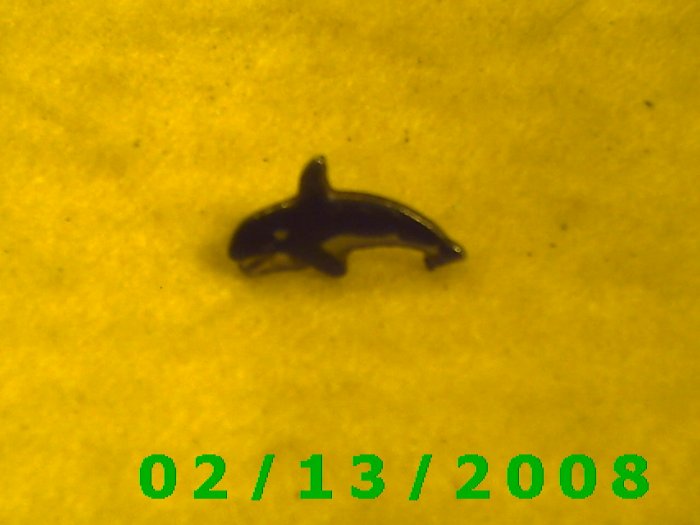 Killer Whale Hat Pin