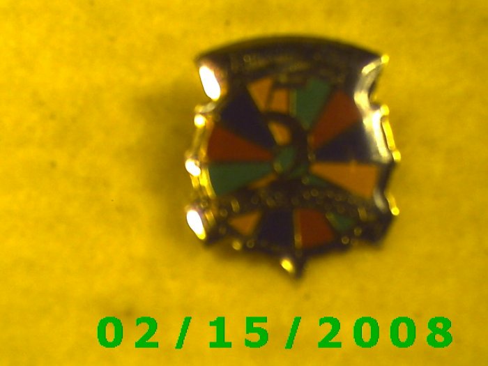 California Lottery 5 Years of Fun Hat Pin