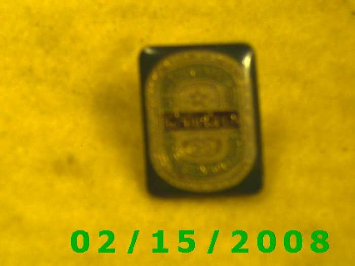 Heineken Ager Beer Brewed In Holland Hat Pin