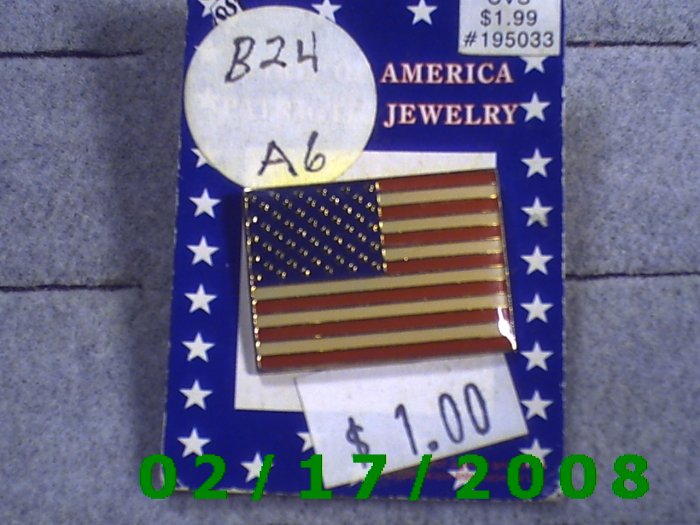American Flag Lapel Pin