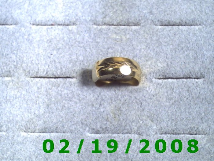 Wedding Band or Thumb Ring size 9 Lifetime Warranty
