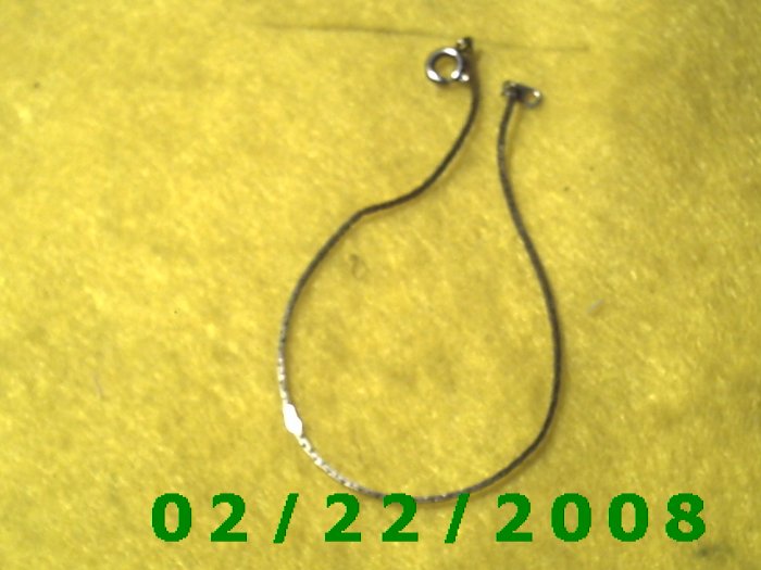 7" Silver Bracelett (019)