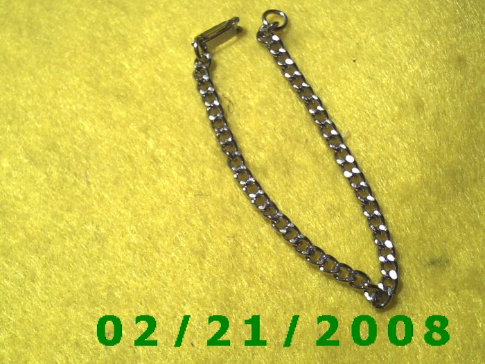 7" Silver Bracelet (012)