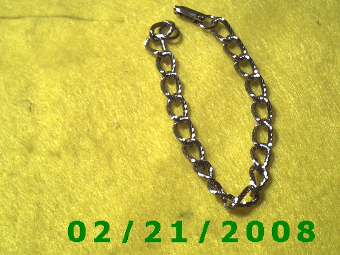 7" Silver Bracelet (010)