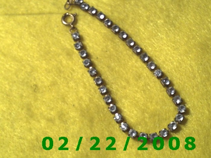 7" Rhinestone Bracelet for Children (023)