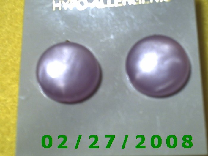 Earrings, Hypo Allergenic (020)