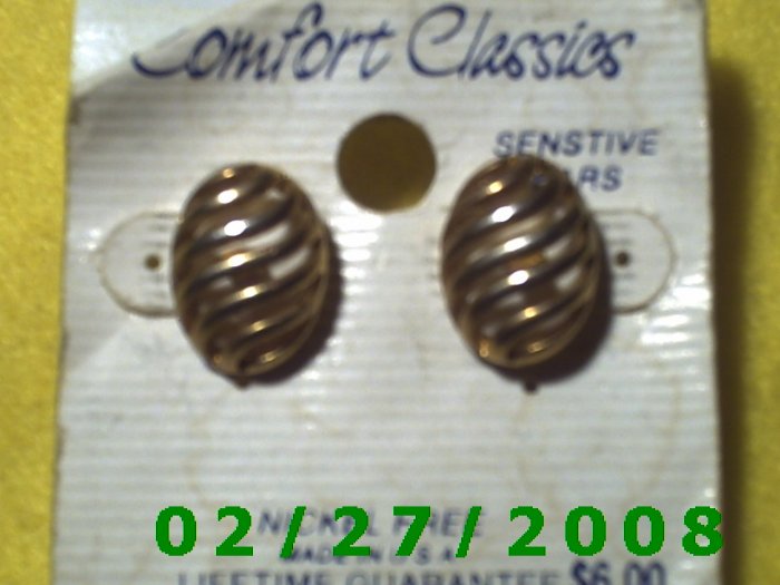 Earrings, Comfort Classics for Sensitive Ears Guarantee (008)