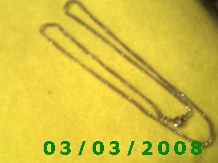 24" Gold Plated Necklace (010)