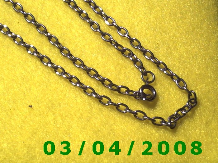 24" Silver Necklace (046)