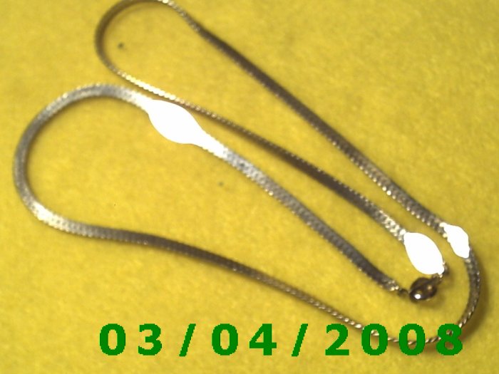 20" Gold Necklace (047)