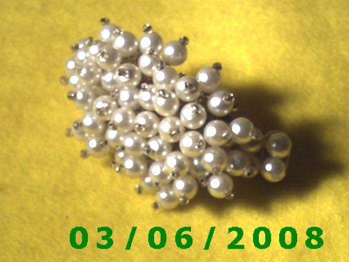 Bead Hair Barrette (020)