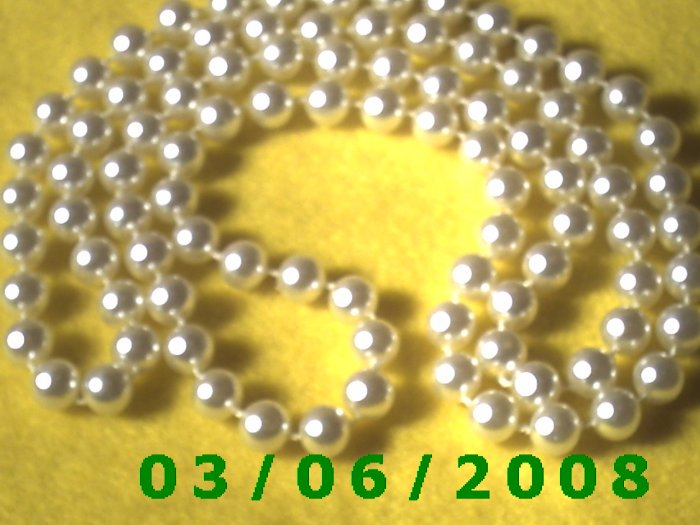 35" Pearl Necklace (024)