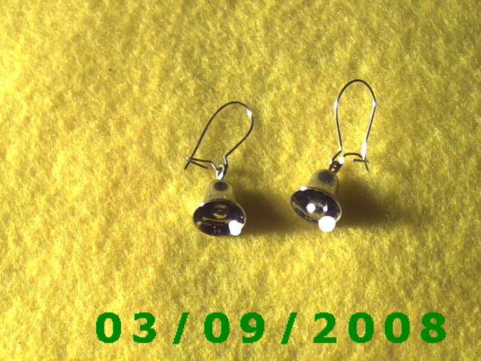 Silver Bells Pierced Earrings (001)