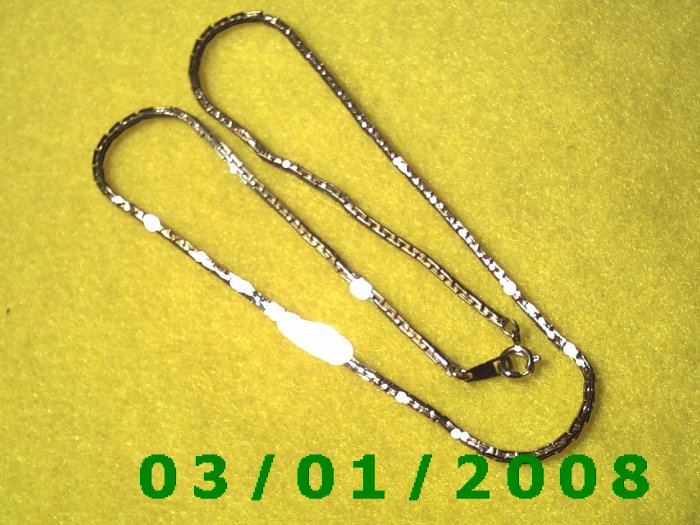 15" Gold Plated 50's Necklace (002)
