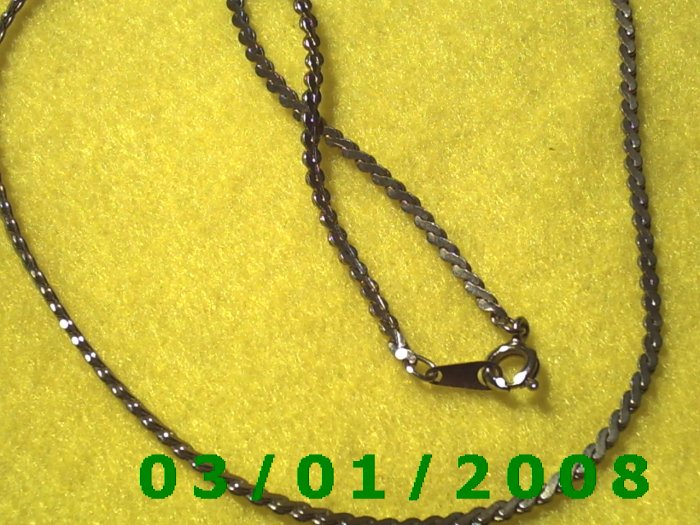 Vintage 16" Gold Plated 50's Necklass (016)
