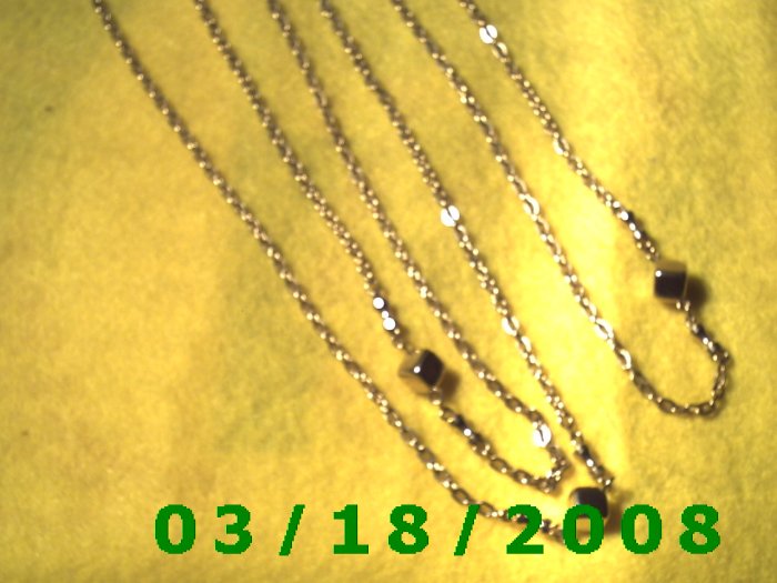 53" 3mm Gold Necklace (007)