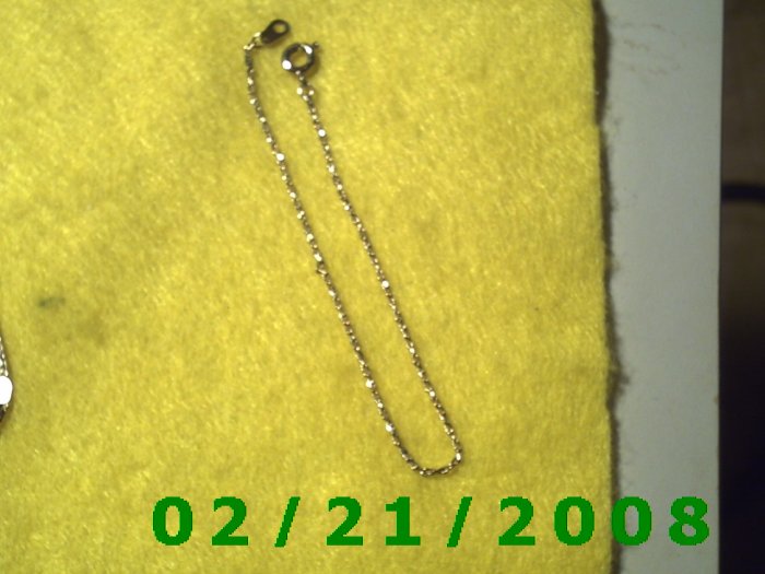 Vintage 7" Gold Plated 50's Bracelet (004)