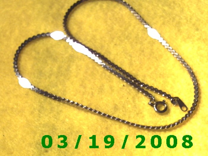 Silver Necklace (E-3003)