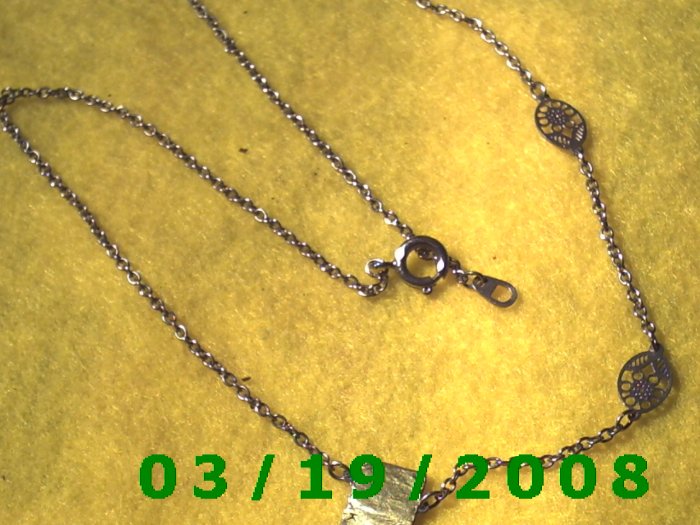 Silver Necklace (E-3004)
