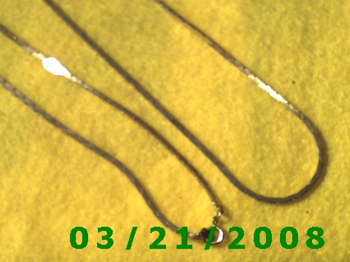 30" 2mm Gold Necklace (E-4014