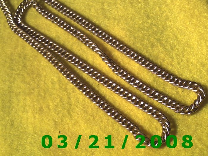 23" 5mm Gold Necklace (E-4018)