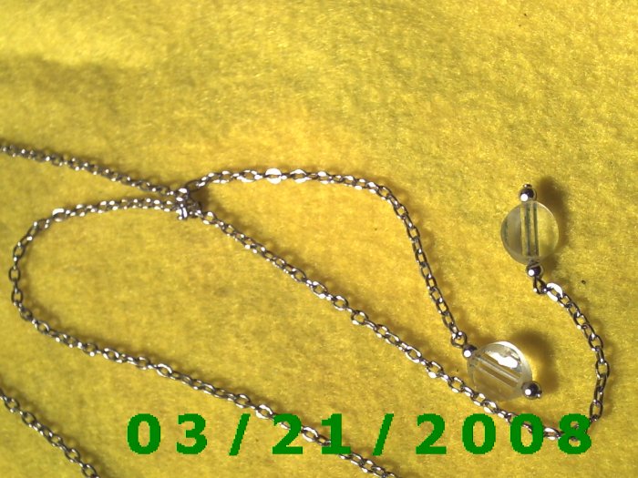26" 2mm Silver Necklace (E-4024)