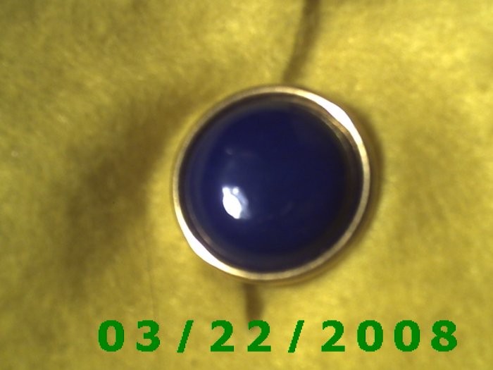 15/16" Button Cover Brass (R002)