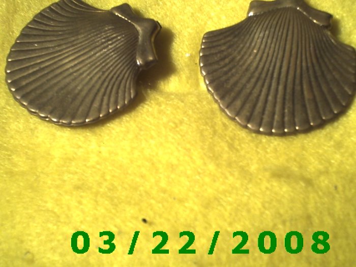 1 9/16 x 1 5/8" Gold Button Cover (Shell (R010)