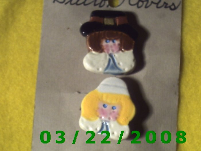 Set of 4 Ceramic Button Covers R013, R014, R015