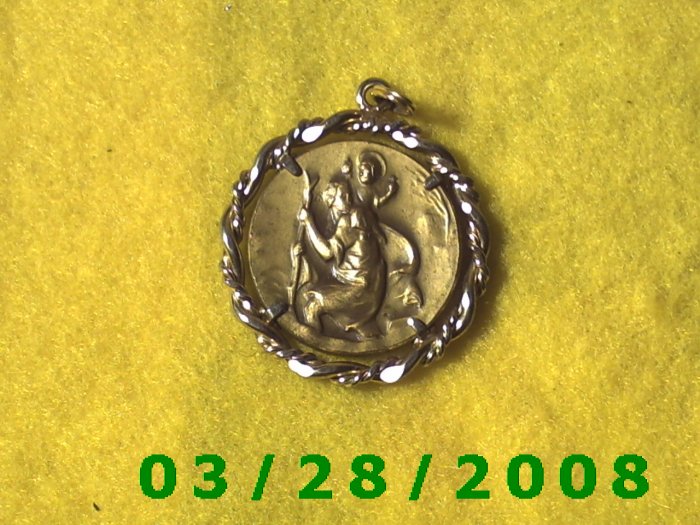 St. Christopher "Protect Us" Medallion (024)