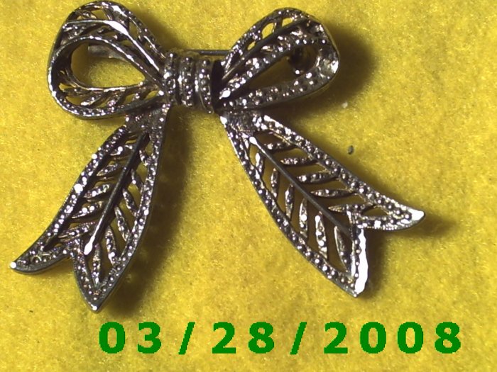 Filigree Bow Tie Pin (032)
