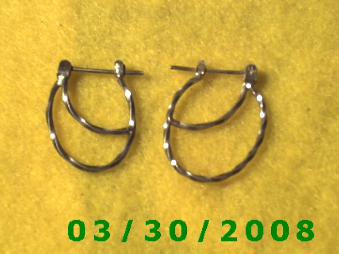Silver Pierced Earrings (026)