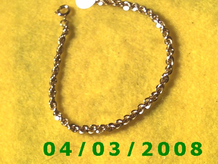 Gold Bracelet 014
